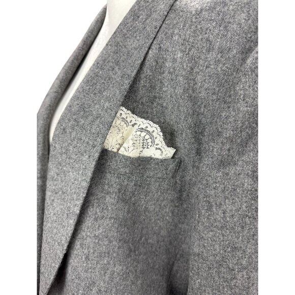 Vintage Norton McNaughton Womens 10 Gary 100% New Wool Winter Chic Blazer Jacket - Picture 7 of 8